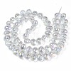 Electroplate Glass Beads Strand X-EGLA-S188-22-B03-3