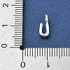 925 Sterling Silver with Cubic Zirconia Charms STER-Q004-01U-S-3