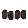Natural Wenge Wood Pendants WOOD-T023-71A-01-1