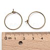 Brass Wine Glass Charm Rings LS-EC067-2AB-NF-3