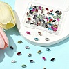 80Pcs 10 Colors Sew on Rhinestone RGLA-FS0001-18-7