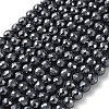 Terahertz Stone Beads Strands G-G048-A01-02-1