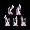 Imitation Drink Resin Pendants CRES-S359-32L-1