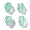 Baking Paint Glass Beads GLAA-S202-17F-1