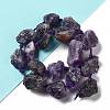 Raw Rough Natural Amethyst Beads Strands G-J388-A11-01-2