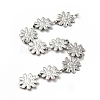 304 Stainless Steel Flower Link Chains CHS-C004-03P-4