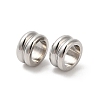 Non-Tarnish 304 Stainless Steel European Beads STAS-H214-05P-2