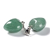 Natural Green Aventurine Pendants X-G-I311-A06-3