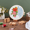 4Pcs Wood Embroidery Hoop Easels ODIS-WH0331-02B-4