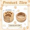 1Pc Beech Wood Engraved Pet Hair Keepsake Boxes CON-CN0001-18A-2