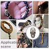 4Pcs Brass Beads KK-PH0013-27AS-5