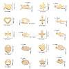 201 & 304 Stainless Steel Charms STAS-P142-M01-2