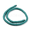 Handmade Polymer Clay Beads Strands CLAY-R089-6mm-Q107-2