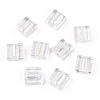 Handmade Silver Foil Lampwork Beads FOIL-S006-12x12mm-11-2