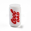 Father's Day Silicone Beads SIL-V006-02C-1