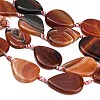 Natural Banded Agate/Striped Agate Beads Strands GG-CBAE0EB-01A-05-4