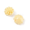 Synthetic Coral 3D Flower Rose Beads CORA-L046-C01-2