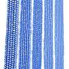 Electroplate Glass Beads Strands EGLA-A044-P6mm-B17-2