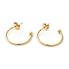 304 Stainless Steel Stud Earring X-EJEW-H134-02C-G-1
