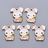 Alloy Enamel Pendants X-ENAM-S121-123-2