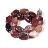 Natural Red Botswana Agate Beads Strands G-N362-07A-06-3