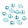 ABS Plastic Imitation Pearl Cabochons SACR-S738-6mm-Z19-2