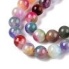 Dyed Natural White Jade Beads Strands G-T138-10mm-210-16-3