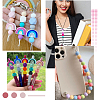 DIY Rainbow Keychain Making Kit DIY-SC0022-46-5