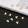Heart 304 Stainless Steel Charms X-STAS-M208-13-5
