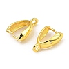 Rack Plating Brass Ice Pick Pinch Bails KK-Z030-05E-G-2
