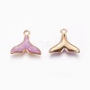 Alloy Enamel Pendants PALLOY-F224-04G-2