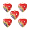 Alloy Enamel Pendant ENAM-YW0002-36B-1