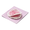 30 Sheets Rose Shape Memo Pad Sticky Notes AJEW-Z024-01A-2