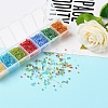 3500Pcs 7 Colors 12/0 Glass Round Seed Beads SEED-YW0001-20-6