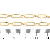 304 Stainless Steel Oval Link Chain Necklaces NJEW-Q013-09G-3