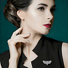 6Pcs Gothic Alloy Lapel Pins for Backpack Clothes JEWB-FH0002-83AS-5