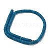 Natural White Jade Beads Strands G-P575-B14-6x1mm-08-3