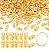 200Pcs Tibetan Style Zinc Alloy Cord End FIND-PH0028-31AG-1