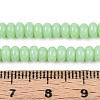 Opaque Spray Painted Glass Beads GLAA-ZX008-4mm-18U-4