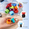14Pcs 14 Styles Silicone Bottle Stopper AJEW-TA0002-54-4
