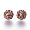 Tibetan Style Zinc Alloy Beads PALLOY-ZN191-R-LF-2