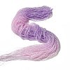 Transparent Gradient Color Glass Beads Strands X1-GLAA-H021-01B-26-1