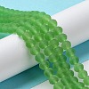 Transparent Glass Beads Strands EGLA-A034-T8mm-MD11-2