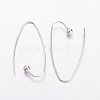 Brass Earring Hooks X-EC063-NF-2