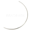 1Pc 925 Sterling Silver Rectangle Flat Wire STER-BBC0005-64B-1
