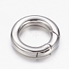 Tarnish Resistant 304 Stainless Steel Spring Gate Rings LS-STAS-D070-01P-2-2