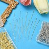 Brass Ball Head Pins KK-YW0002-26D-P-5