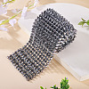 1 Yard 12-Row Resin Spike Stud Cone Flatback Punk Rock Trim Mesh Bead Craft FIND-TA0006-73A-8