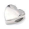 Heart Brass Slide Charms X-KK-P349-18B-P-2