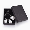 (Jewelry Parties Factory Sale)Spiral Shell Beads Dangle Earrings EJEW-JE02966-3
